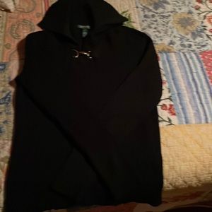 Beautiful like new Lauren Ralph Lauren black sweater size XL.